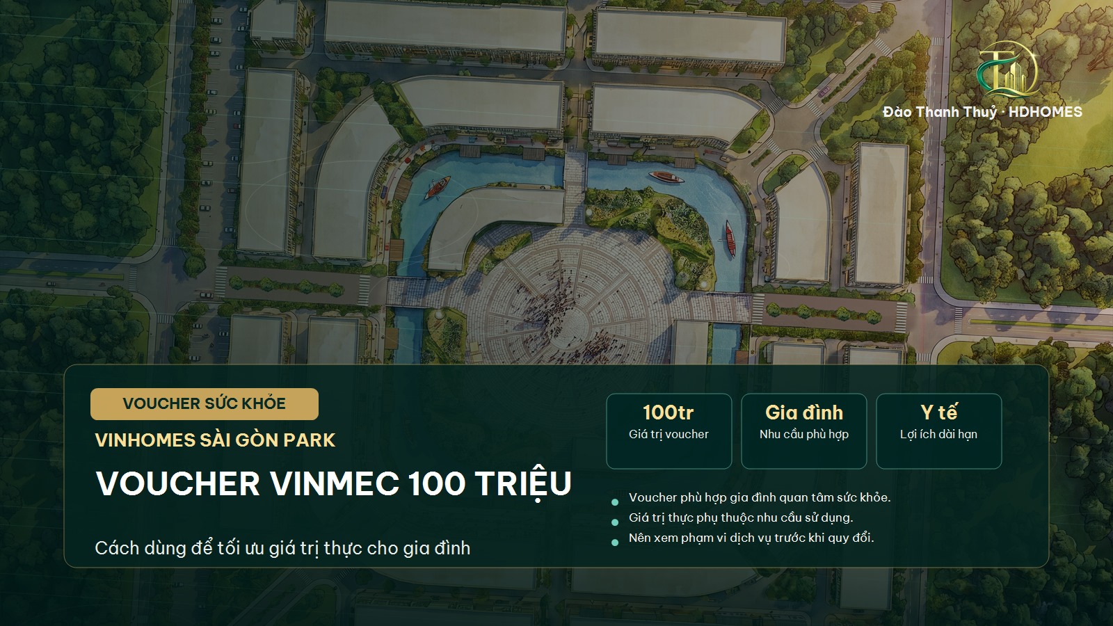 Voucher Vinmec 100 triệu Vinhomes Sài Gòn Park — Dùng thế nào để tối ưu giá trị thực?