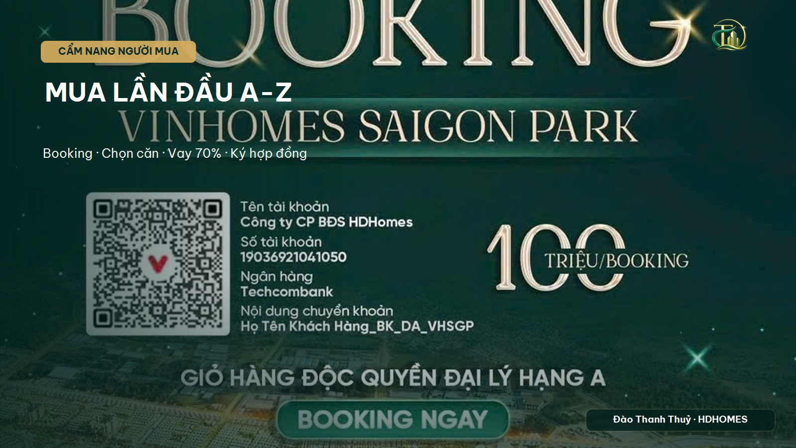 Mua Vinhome Hóc Môn lần đầu — cẩm nang A-Z: quy trình, vay 70%, pháp lý, lưu ý an toàn