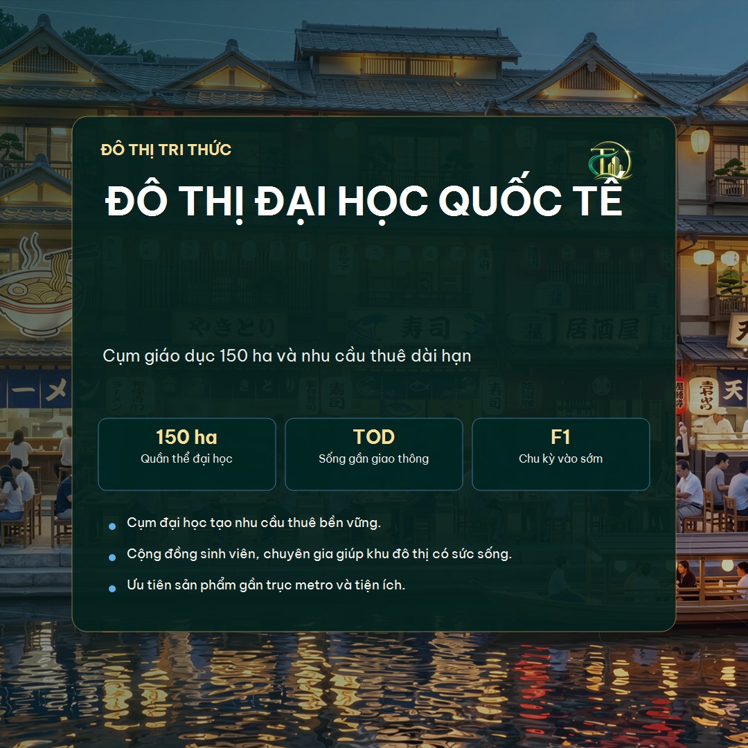 Đô thị đại học quốc tế Vinhomes Sài Gòn Park - cụm 150 hecta - câu hỏi thường gặp
