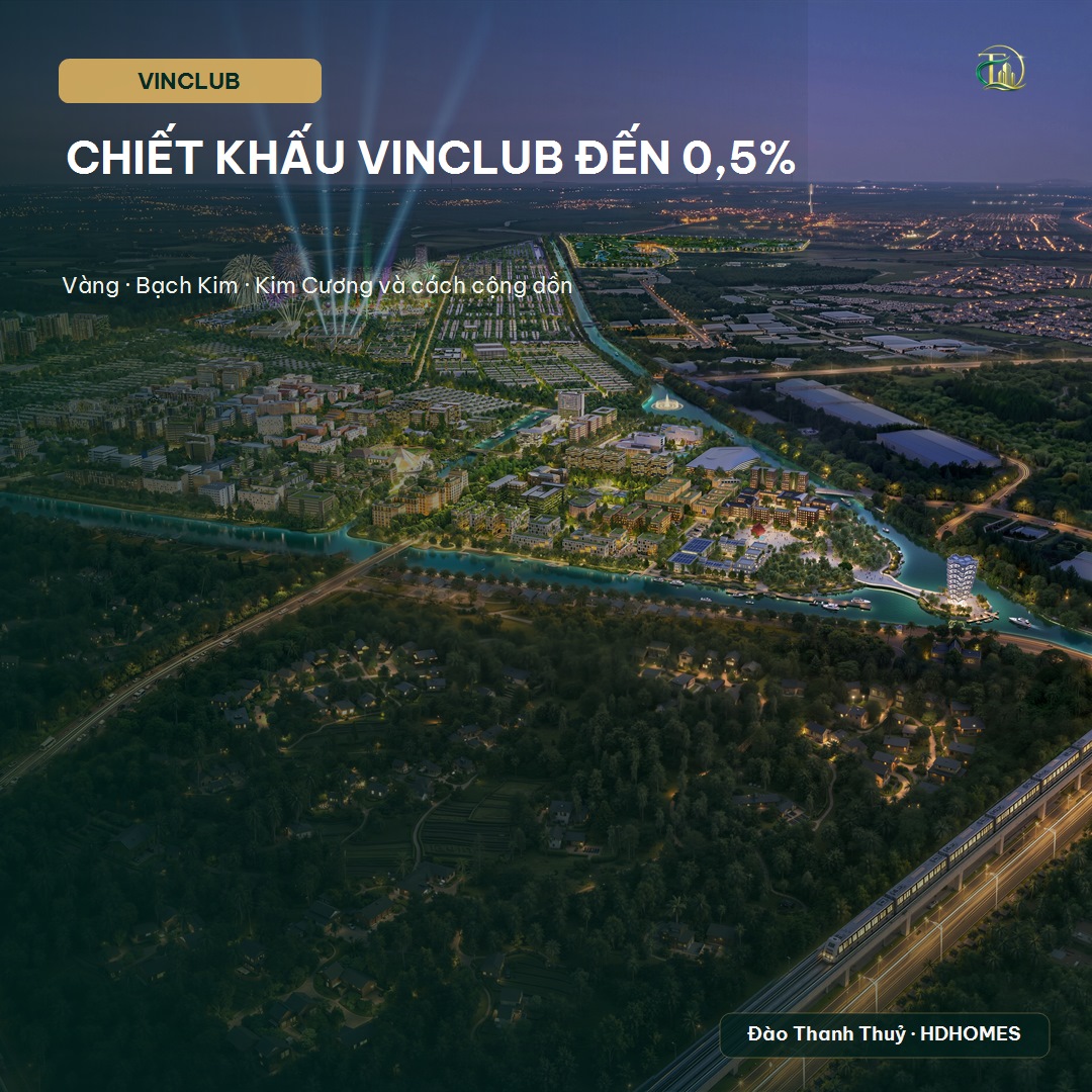 Chiết khấu VinClub Vinhomes Sài Gòn Park - đến 0,5% - câu hỏi thường gặp